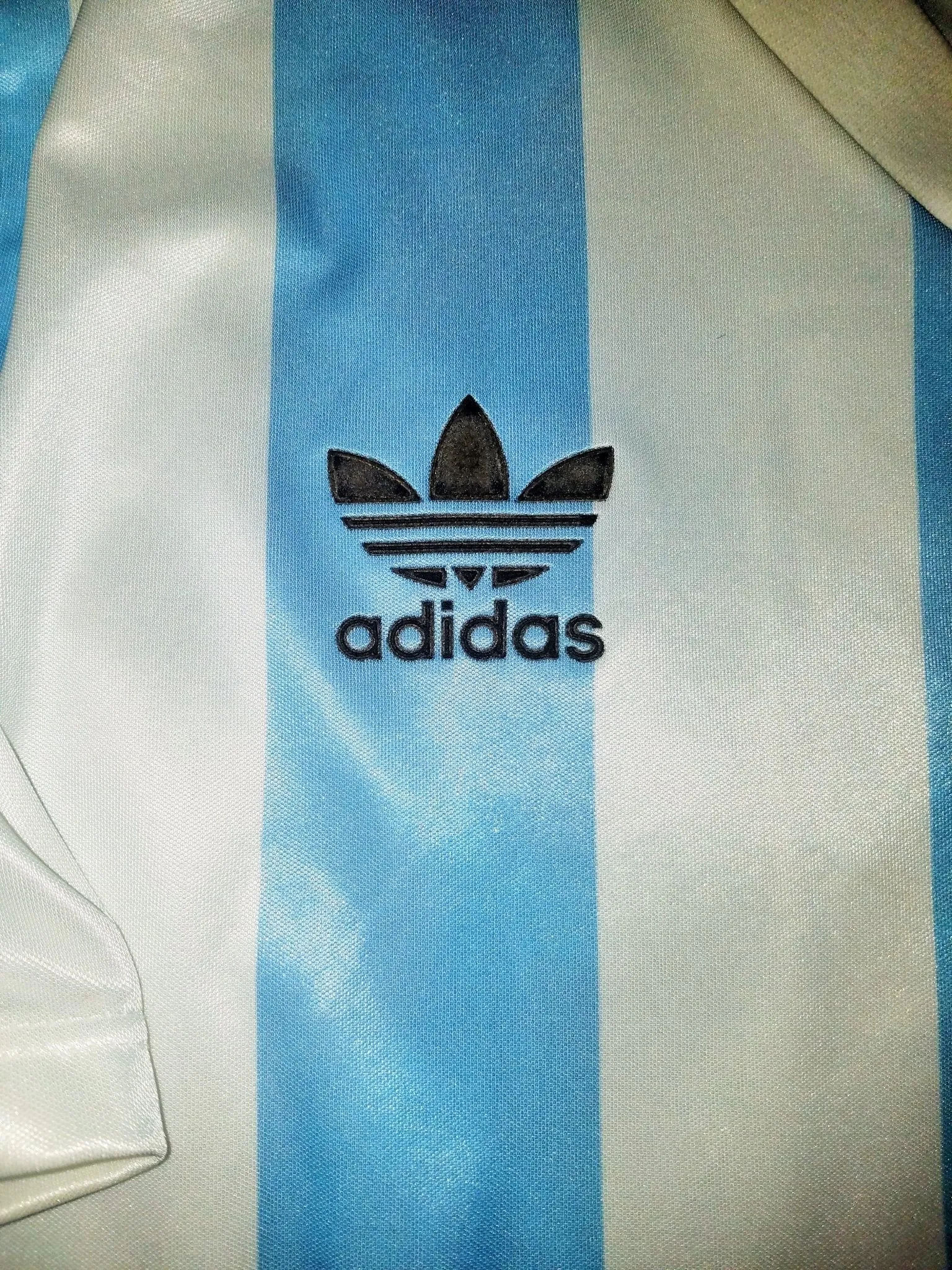 Maradona Argentina Adidas 1990 1991 1992 Home Jersey Shirt Camiseta Maglia L