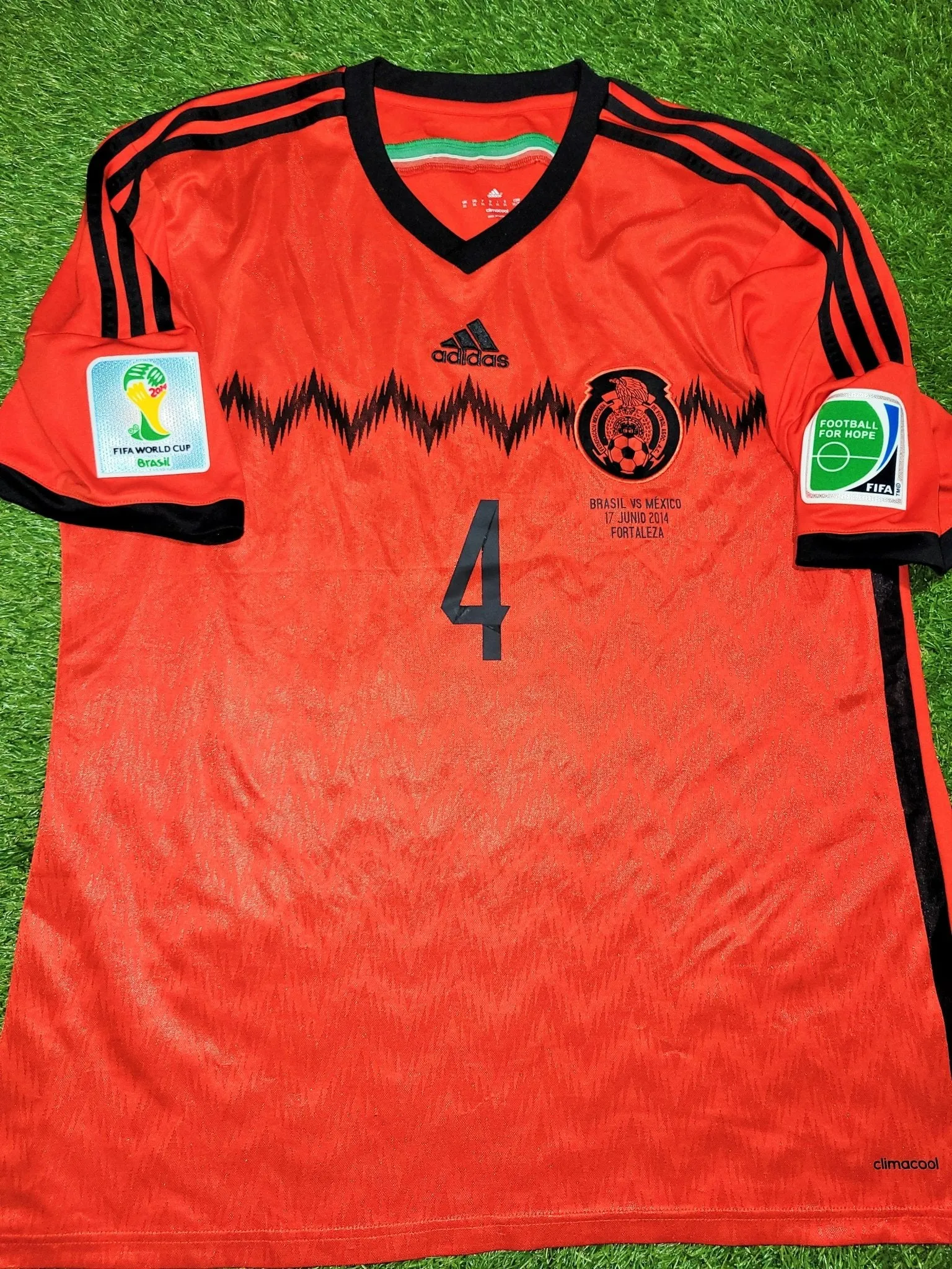 Marquez Mexico 2014 WORLD CUP Soccer Away Jersey Shirt Camiseta XL SKU# G74508