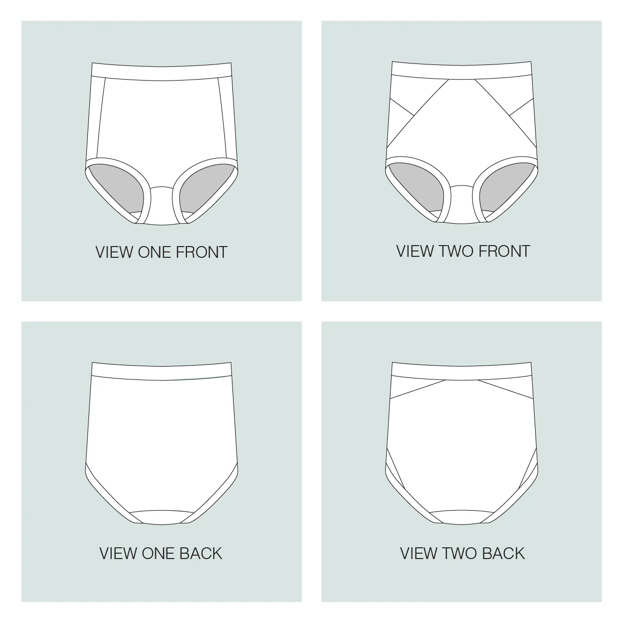 Median Knickers - Paper Sewing Pattern