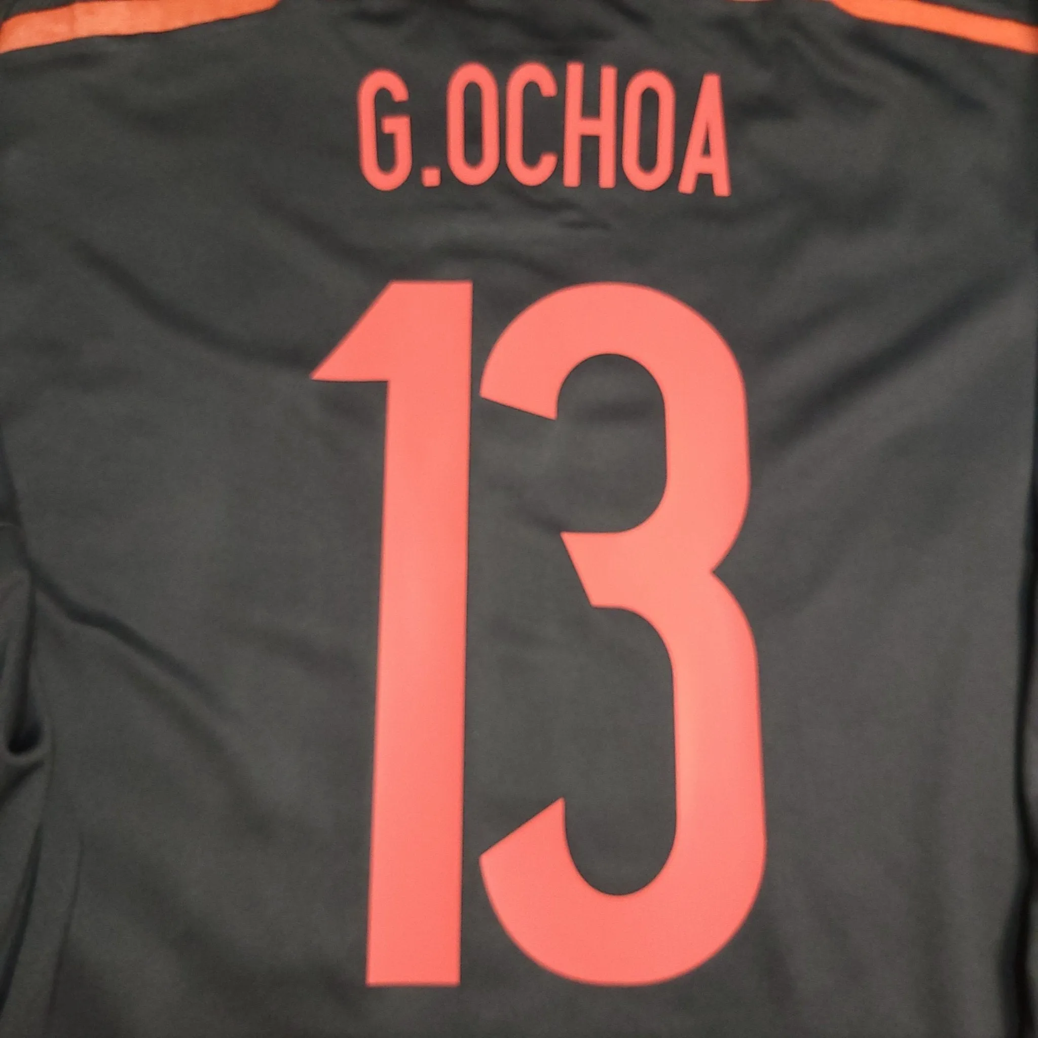 Memo Ochoa Mexico 2014 WORLD CUP GK Soccer Jersey Shirt L SKU# G86995