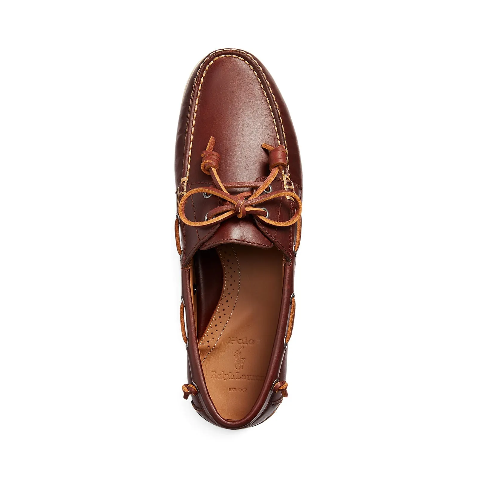 Merton Slip On Boat Shoe - Deep Saddle Tan