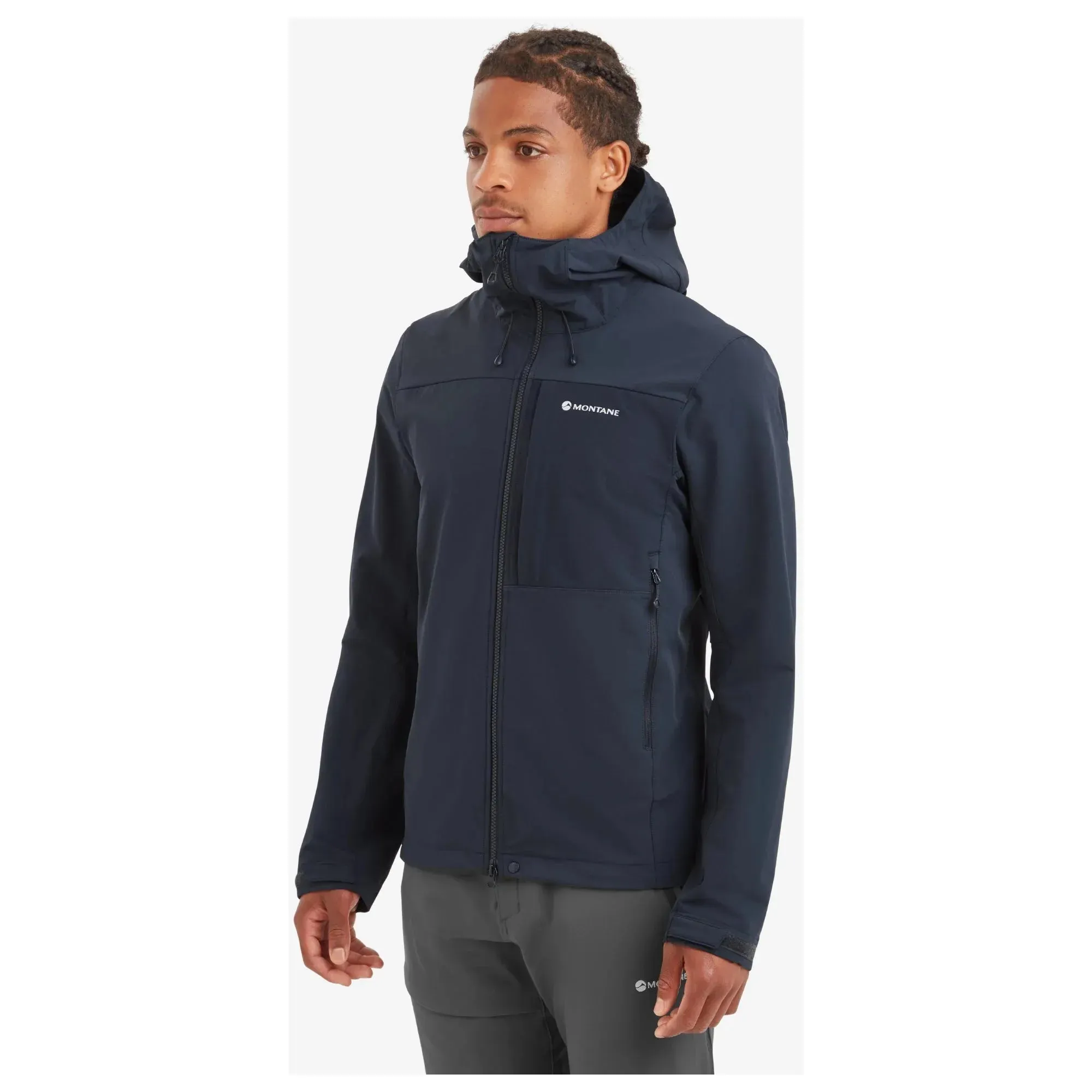 Montane Men's Tenacity XT Hooded Softshell Jacket - Eclipse Blue