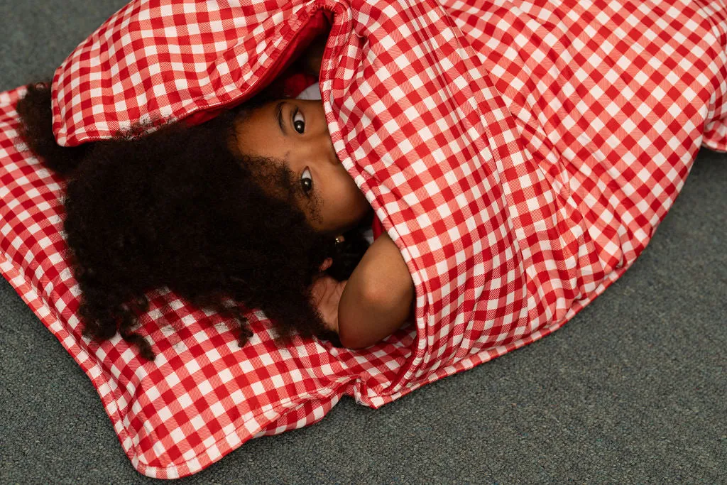 Nap Mat - Red Gingham