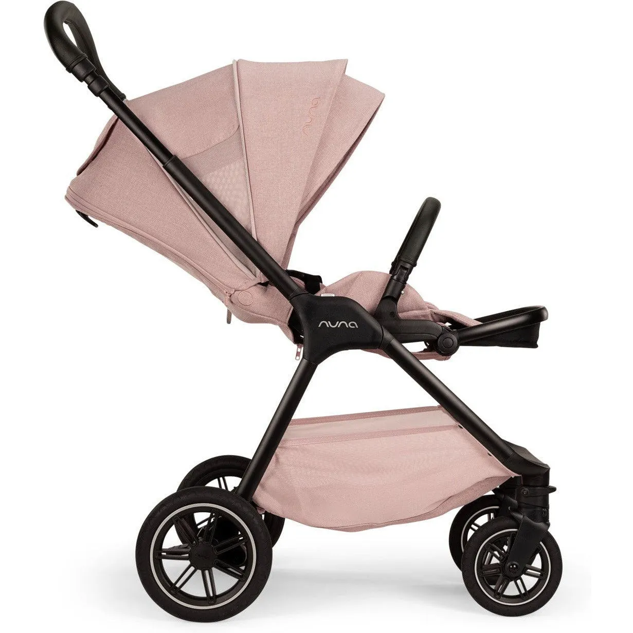 Nuna Triv Next Stroller with Magnetic Buckle | Thistle Collection