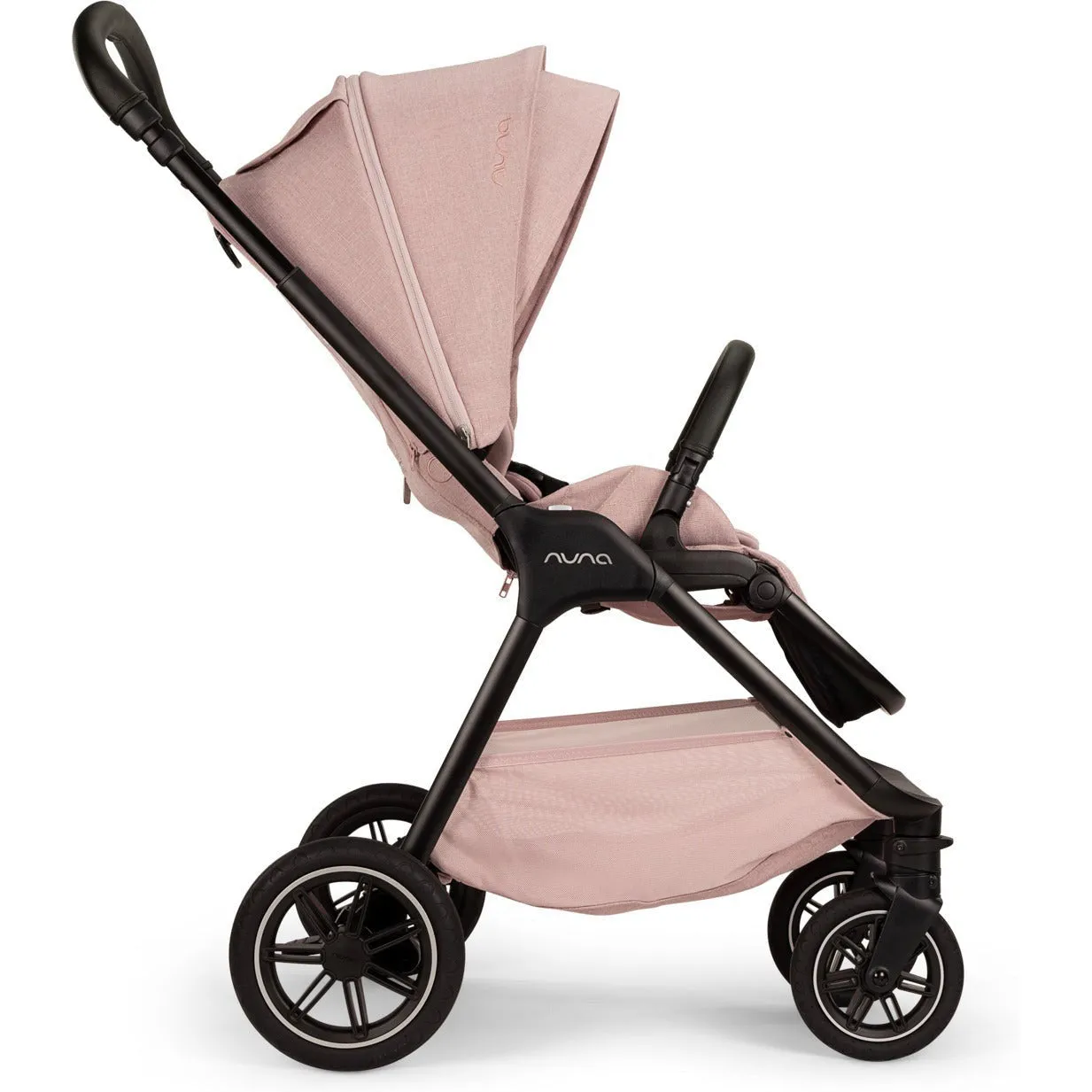 Nuna Triv Next Stroller with Magnetic Buckle | Thistle Collection