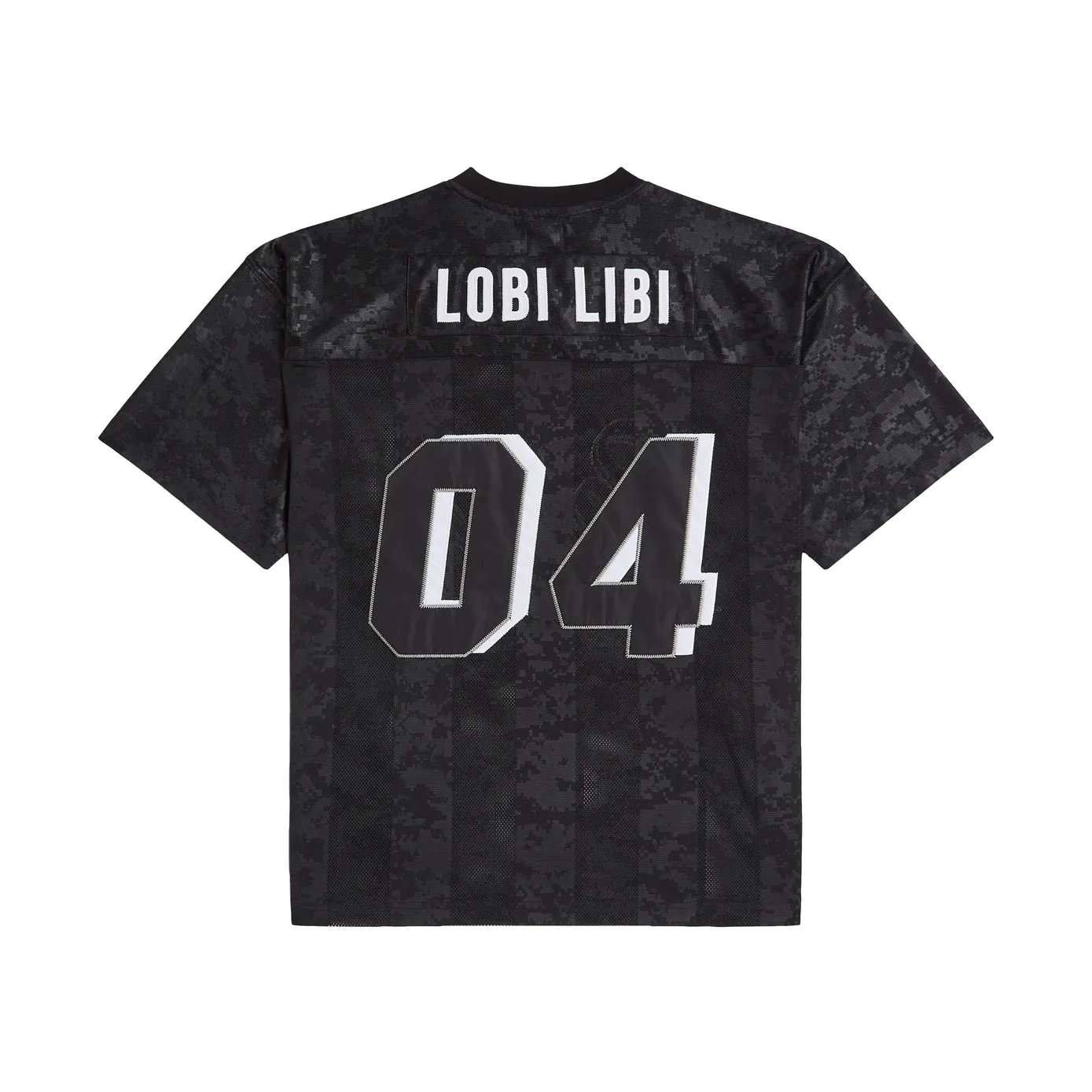 Patta Digi Lobi Mesh Football Jersey - Black