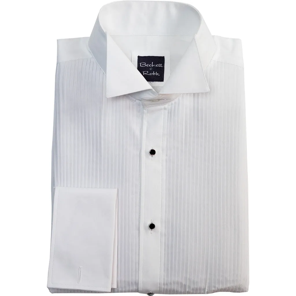 Pleated Bib Tuxedo Shirt