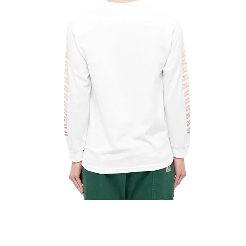 PLEAUSRES RETURN LONG SLEEVE WHITE P20SP020