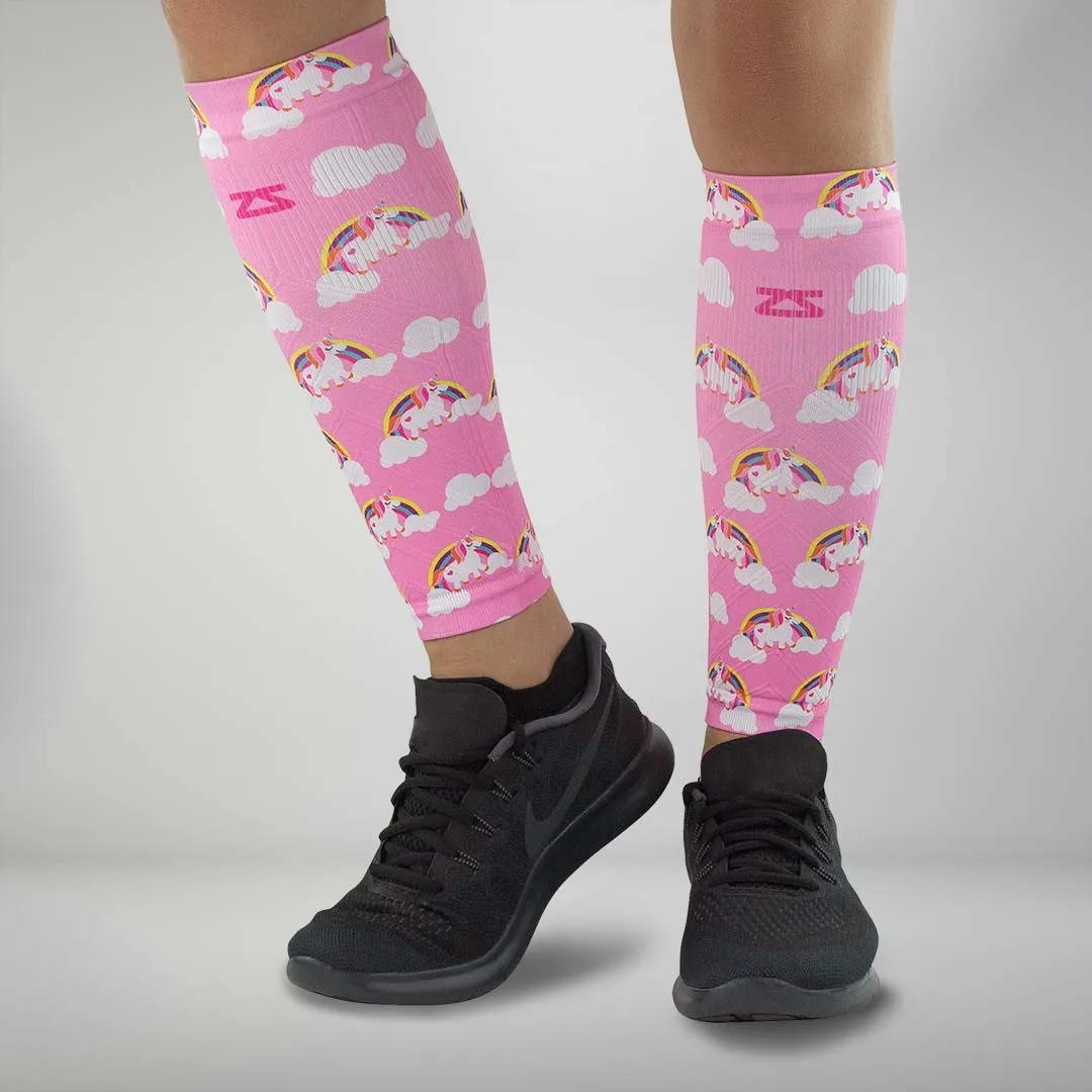 Rainbow Unicorns Compression Leg Sleeve