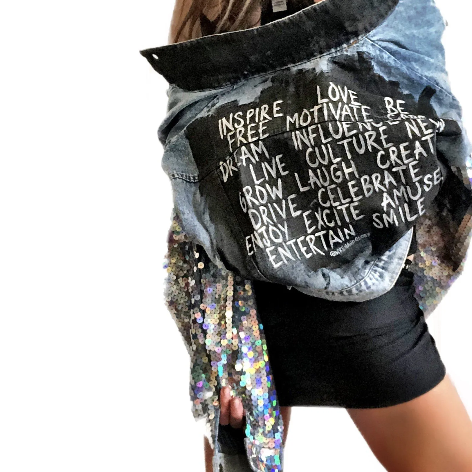 'RESOLUTION' DENIM JACKET