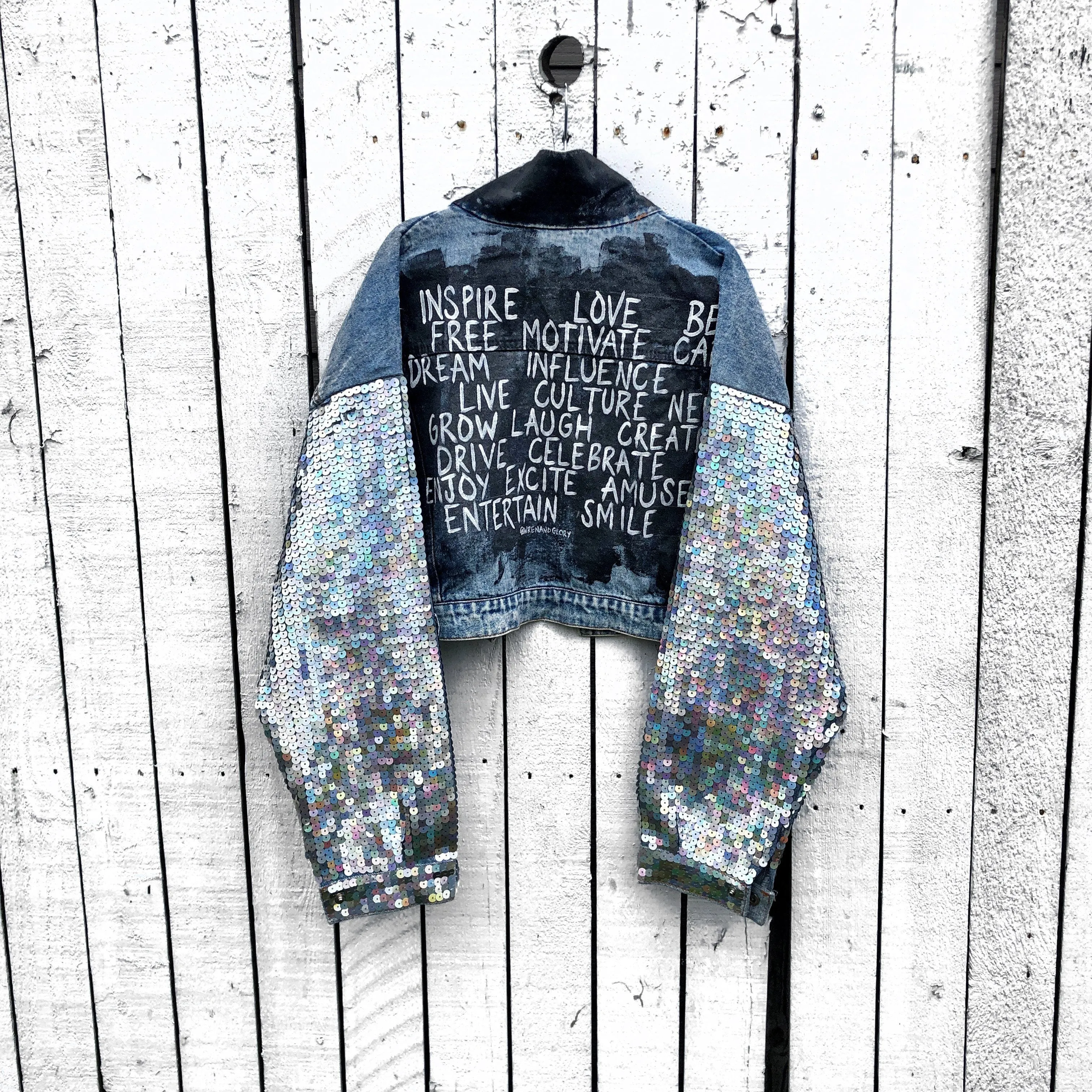 'RESOLUTION' DENIM JACKET