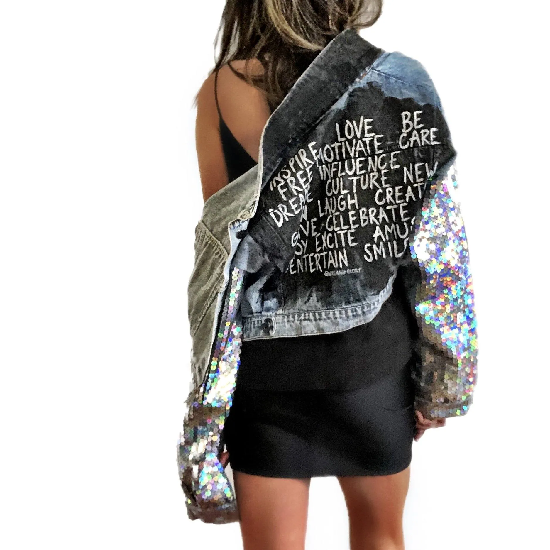 'RESOLUTION' DENIM JACKET