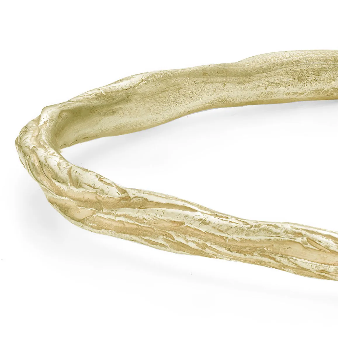 Ripple Bangle 9ct Gold