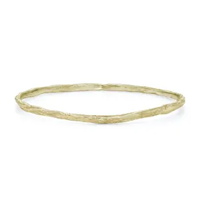 Ripple Bangle 9ct Gold