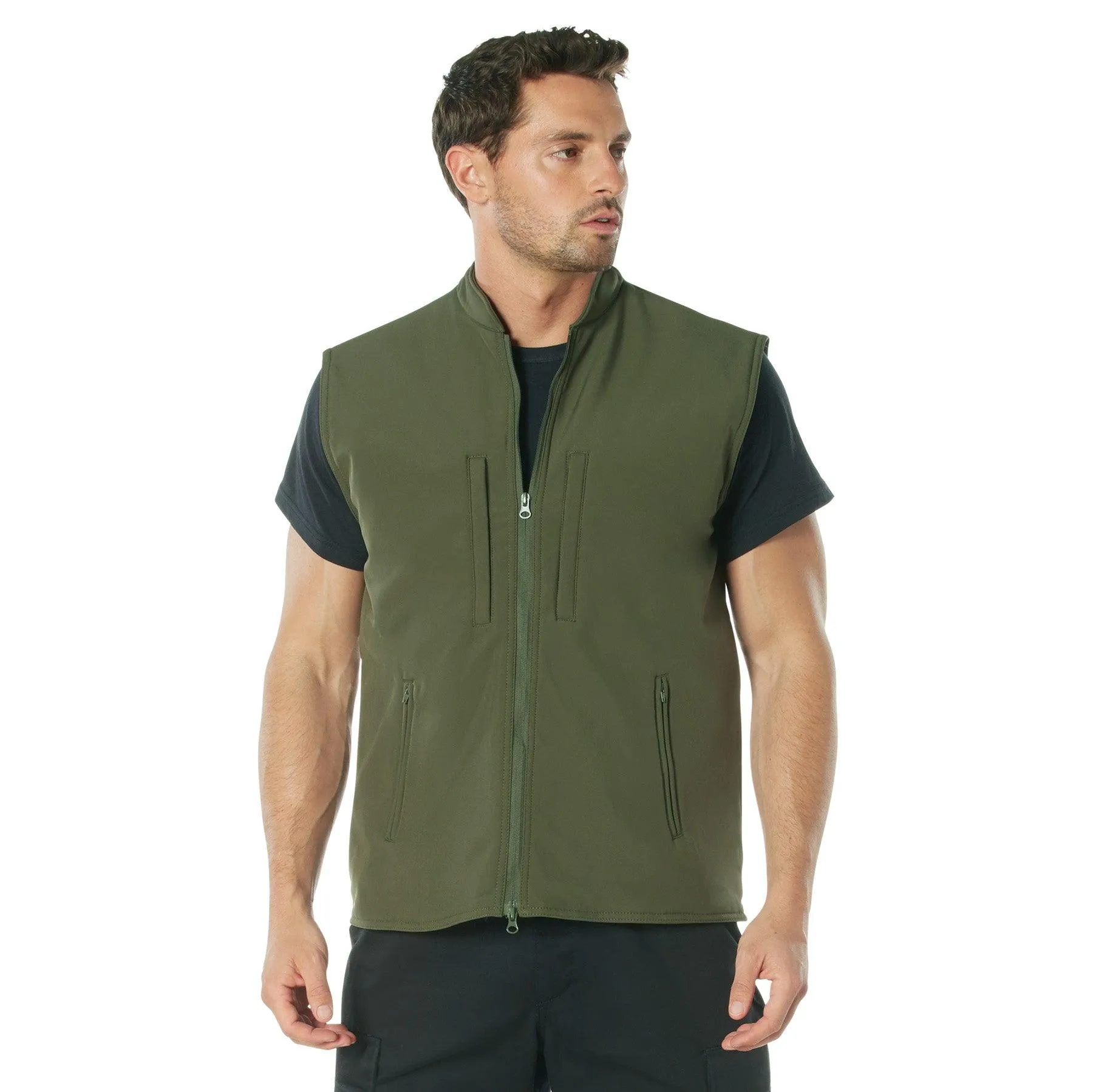 Rothco Mens Concealed Carry Soft Shell Vest