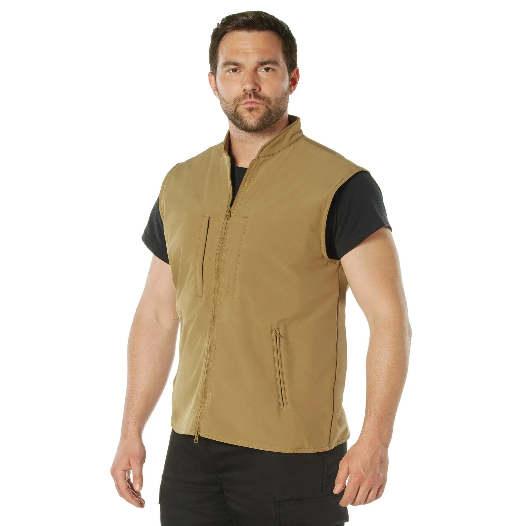 Rothco Mens Concealed Carry Soft Shell Vest