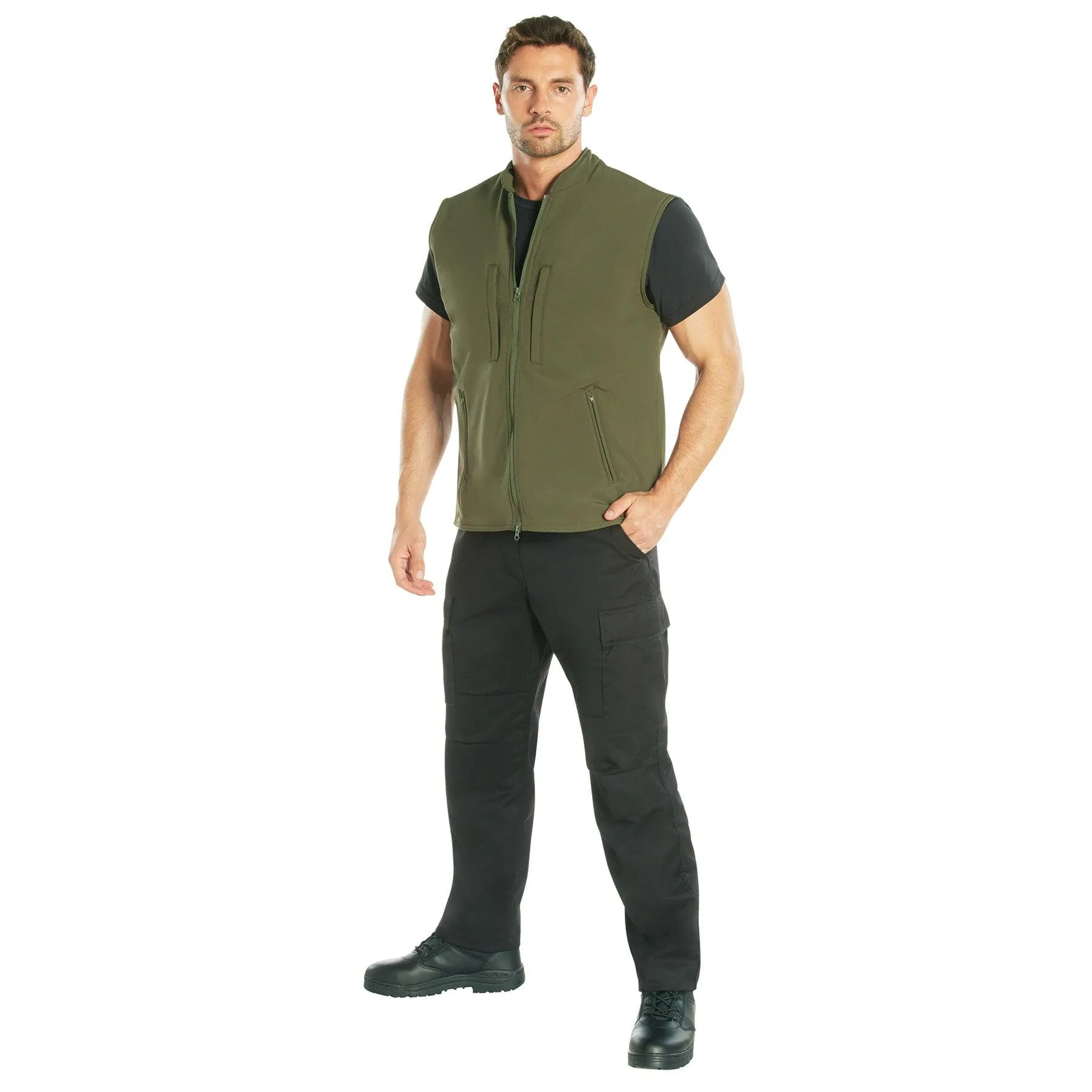 Rothco Mens Concealed Carry Soft Shell Vest