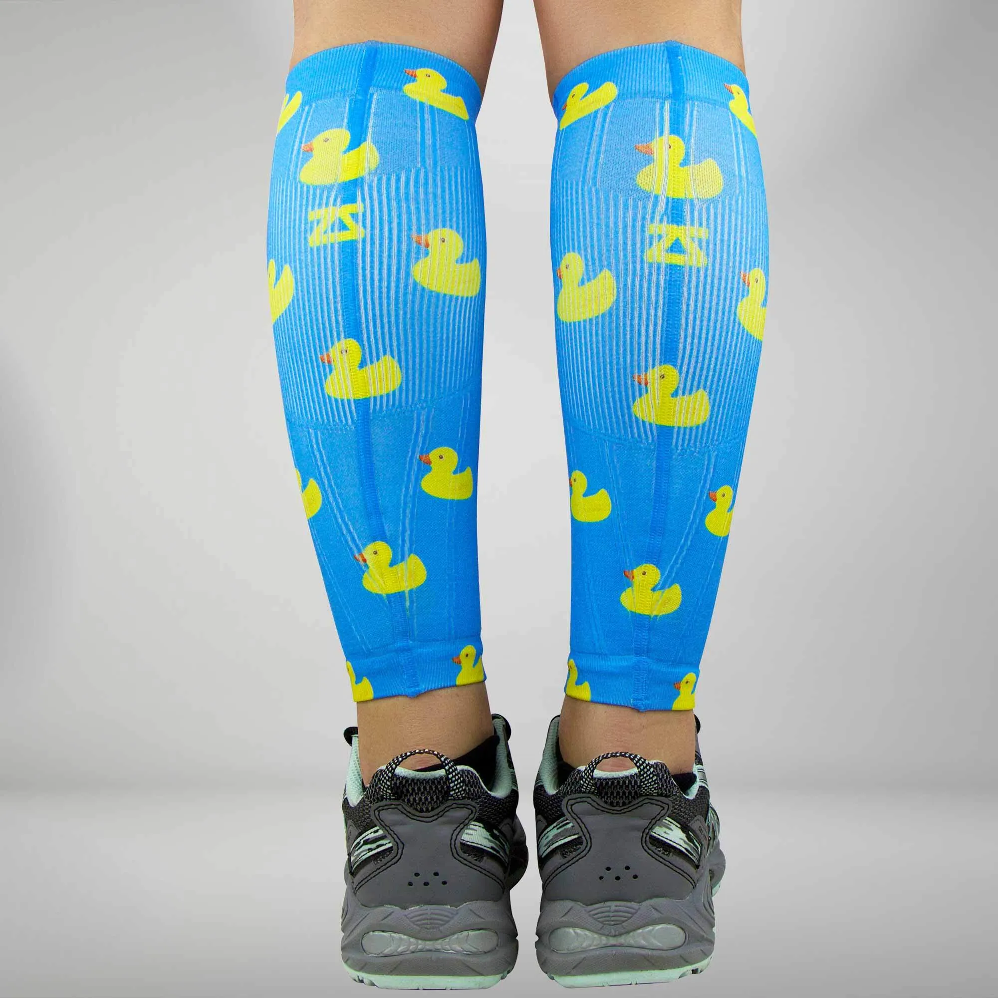 Rubber Ducky Compression Leg Sleeves