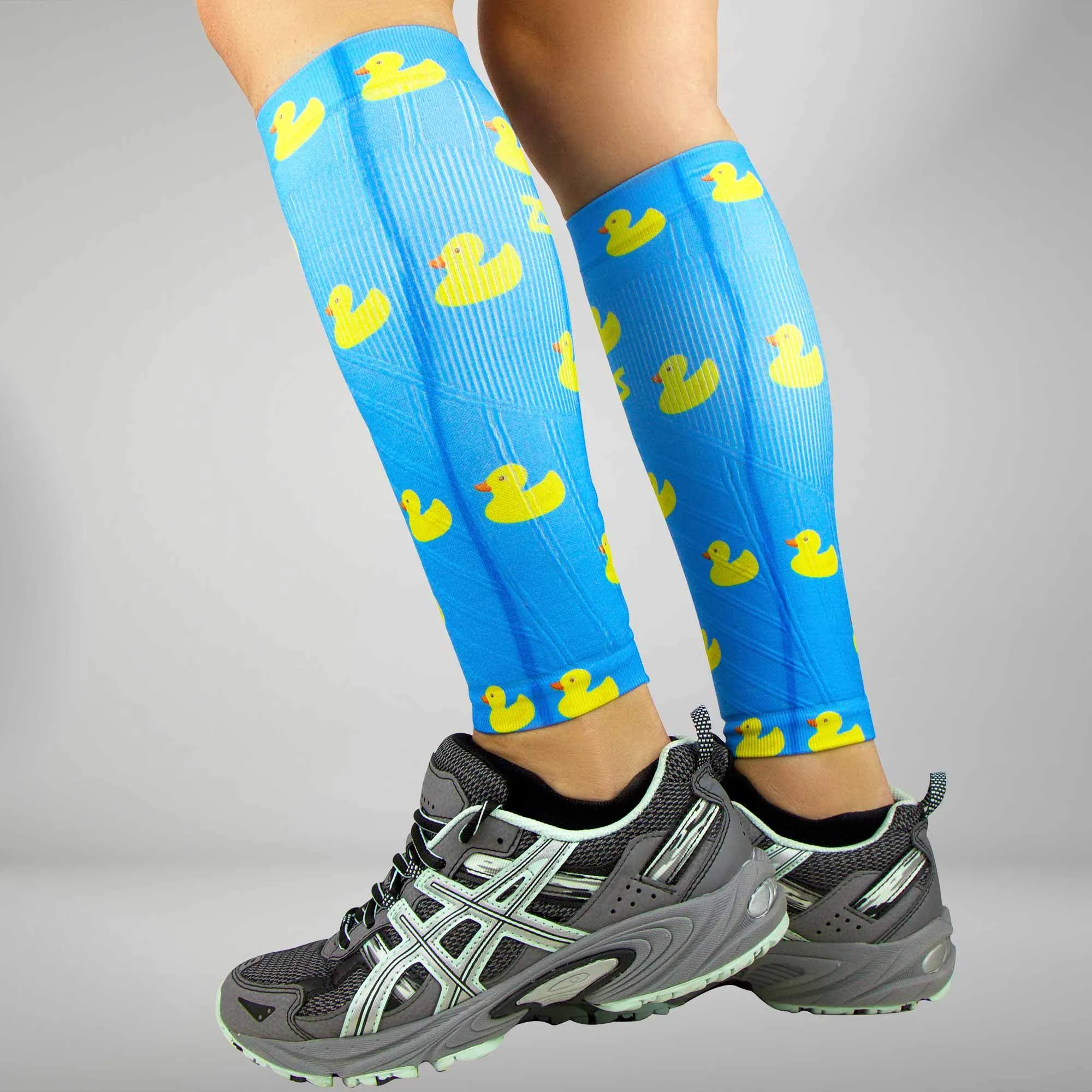 Rubber Ducky Compression Leg Sleeves