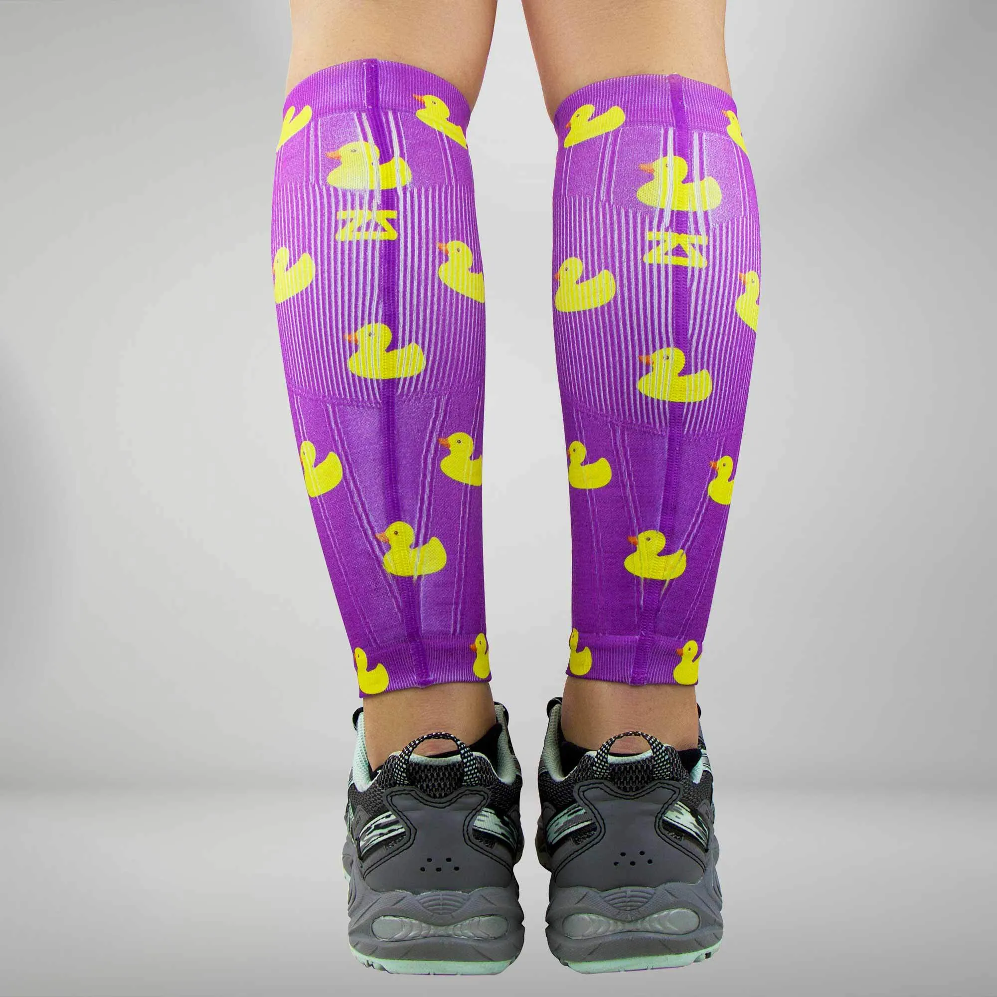 Rubber Ducky Compression Leg Sleeves