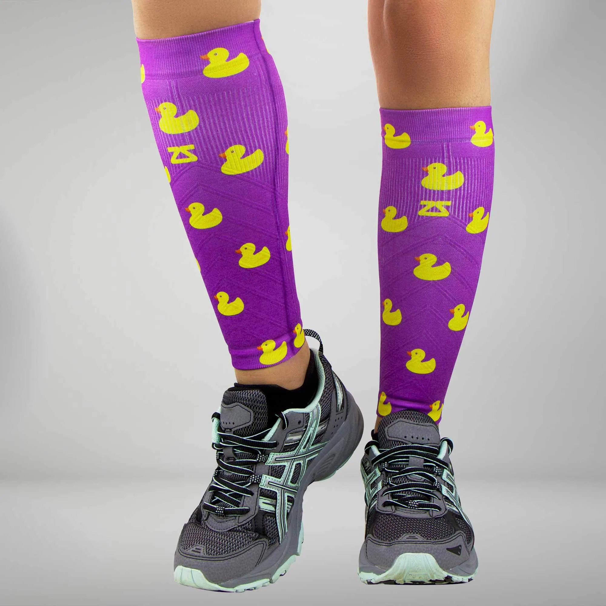 Rubber Ducky Compression Leg Sleeves