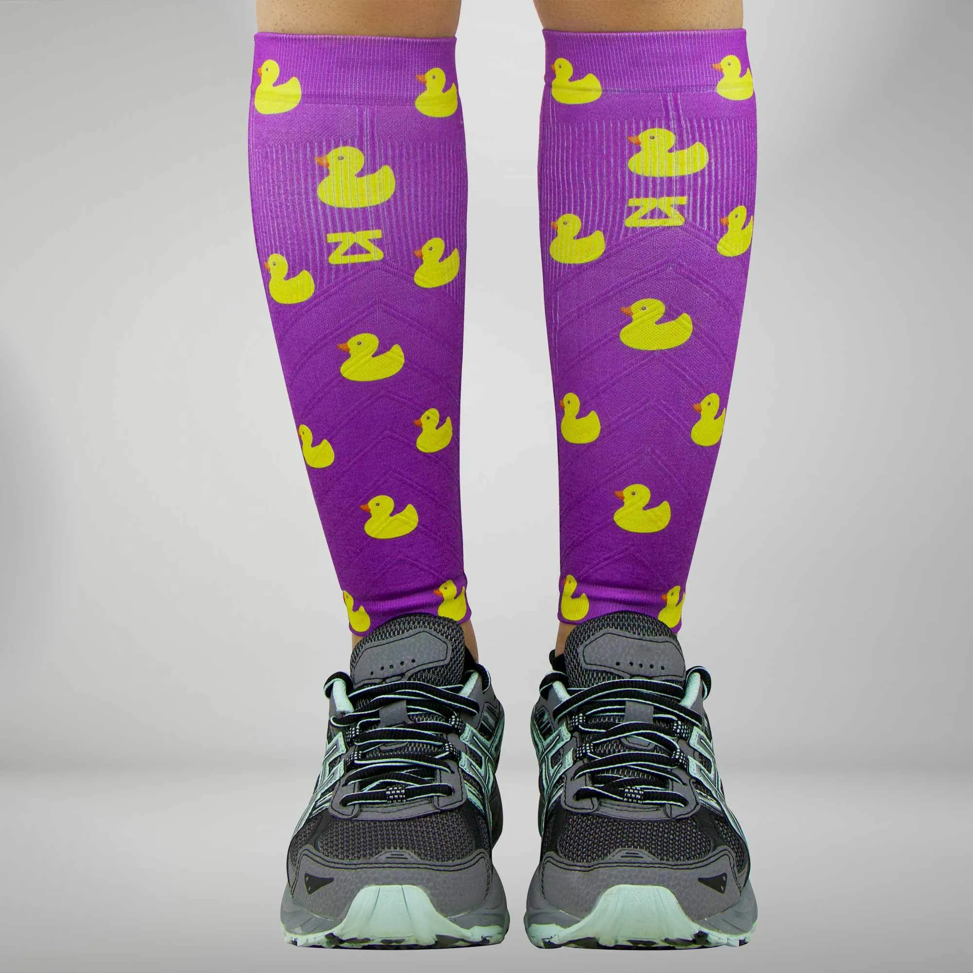 Rubber Ducky Compression Leg Sleeves