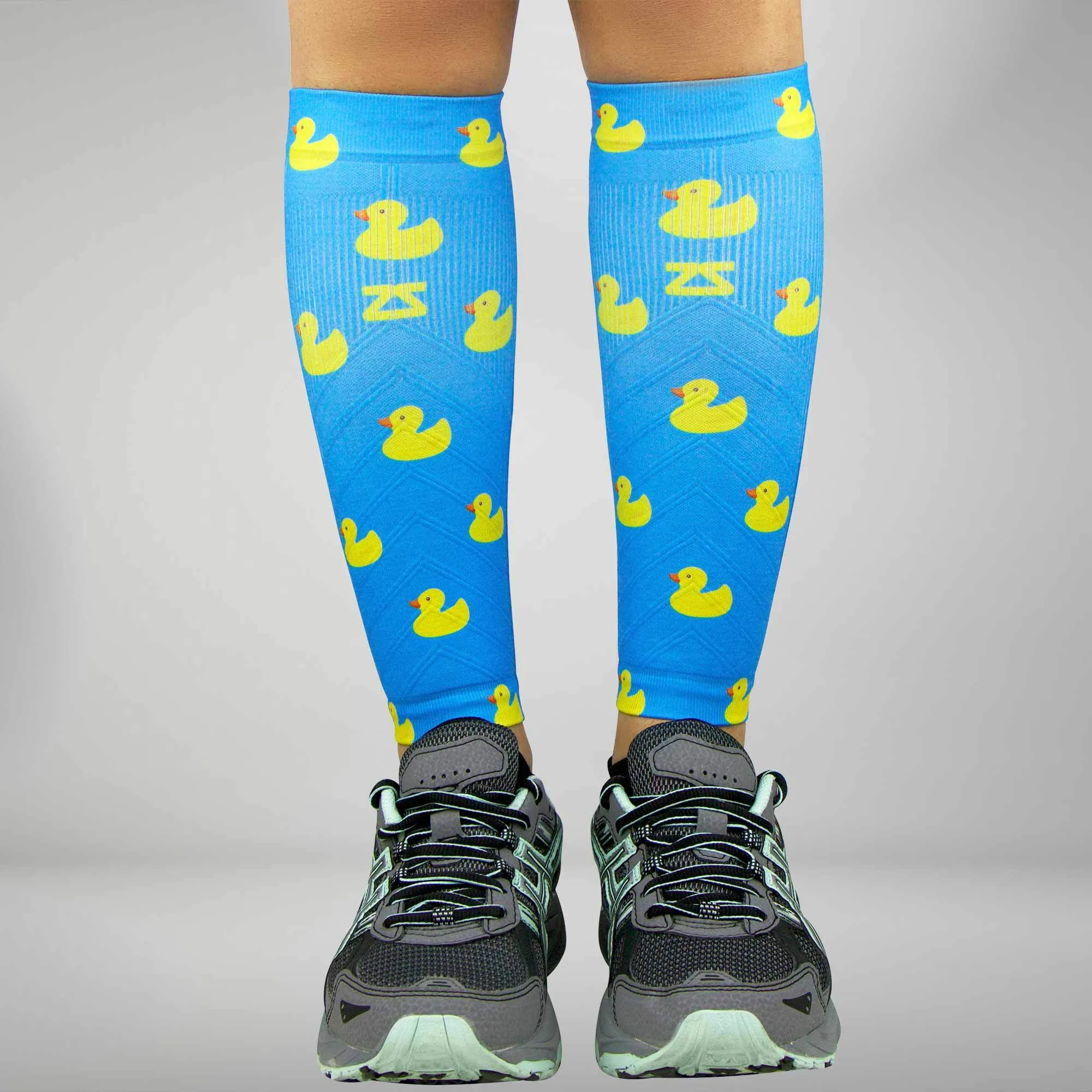 Rubber Ducky Compression Leg Sleeves