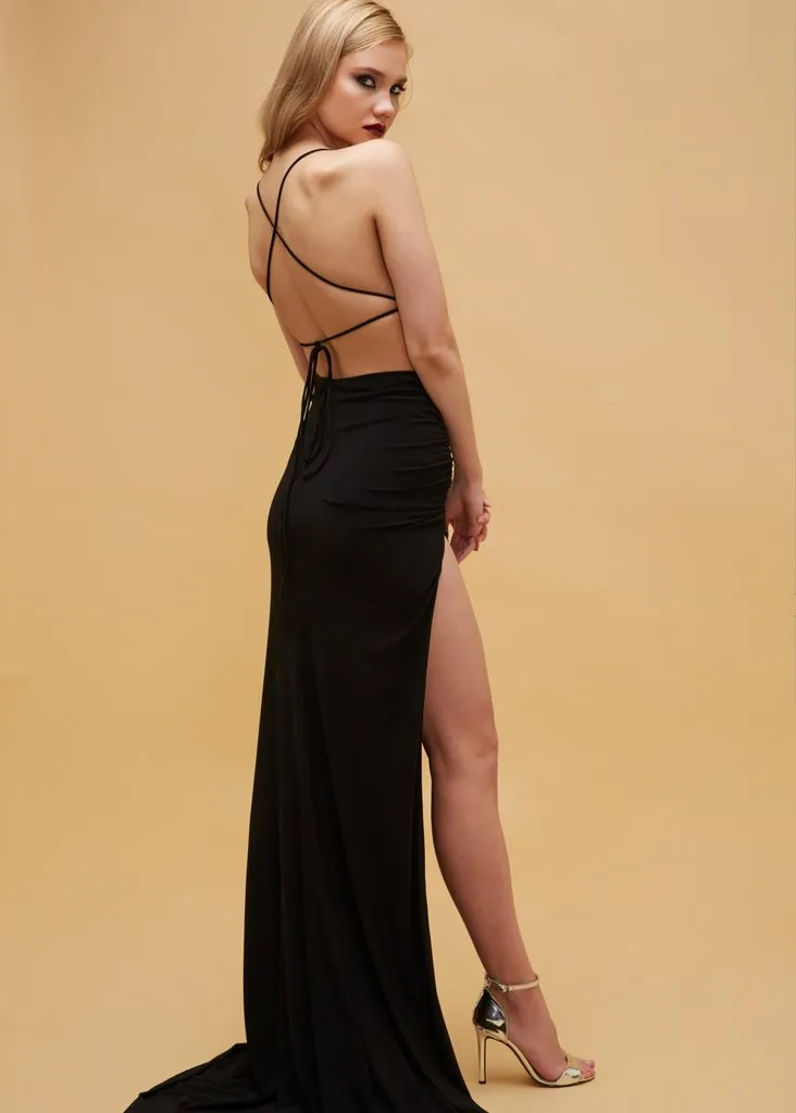 Simone Gown | Black