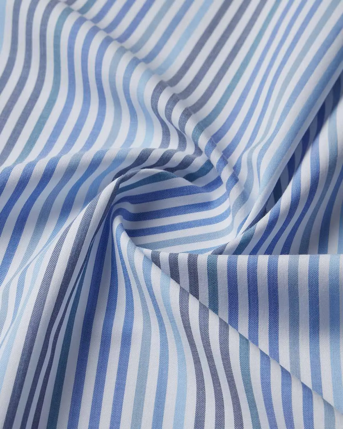 Somelos Blue Spectrum Striped Shirt