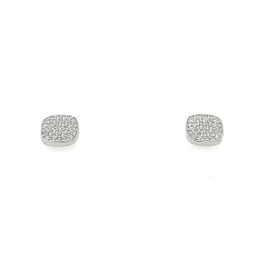 Square Diamond Earrings