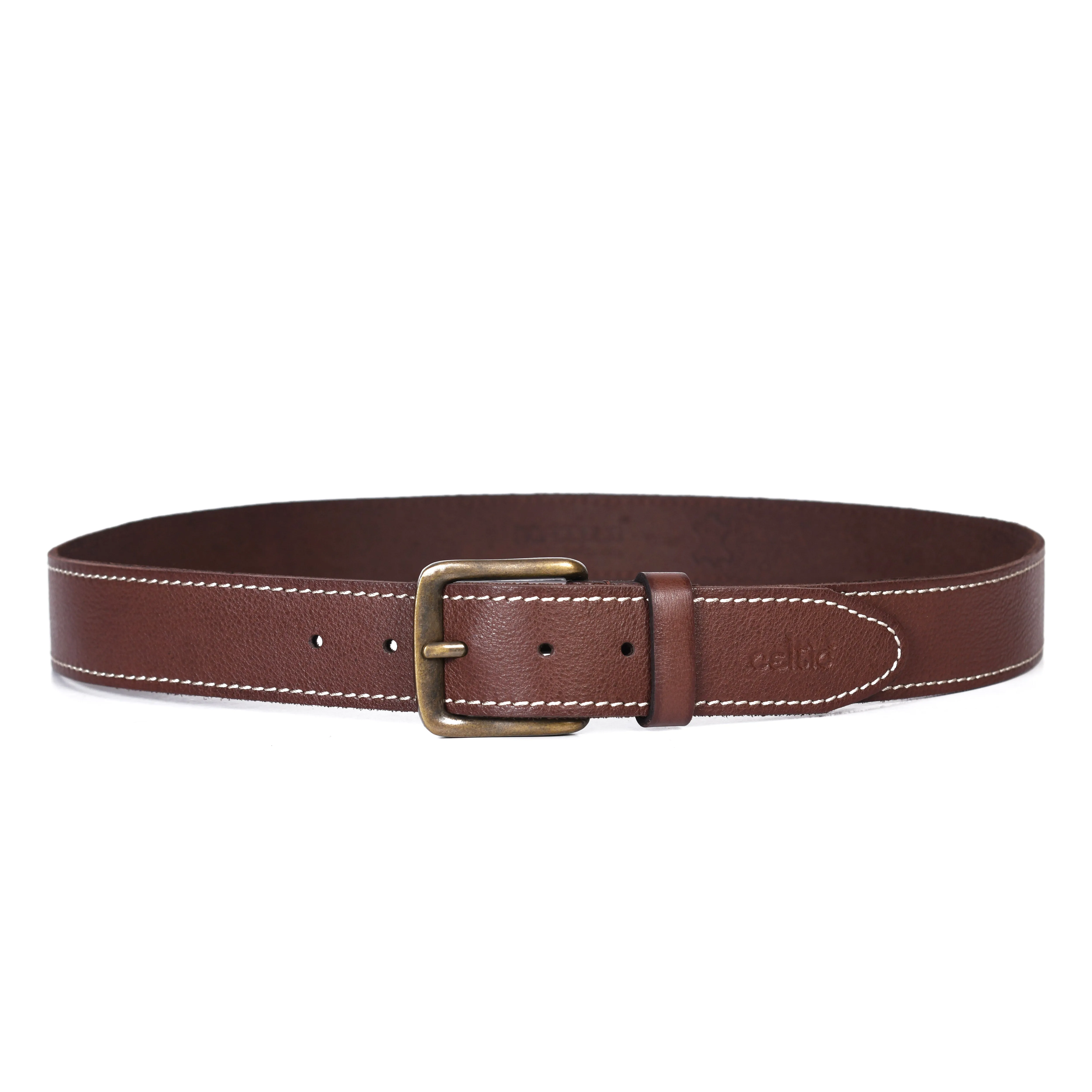 Stylish Girls' Leather Belt with Stitching – Trendy Kids' Accessory, ART:-LB-830