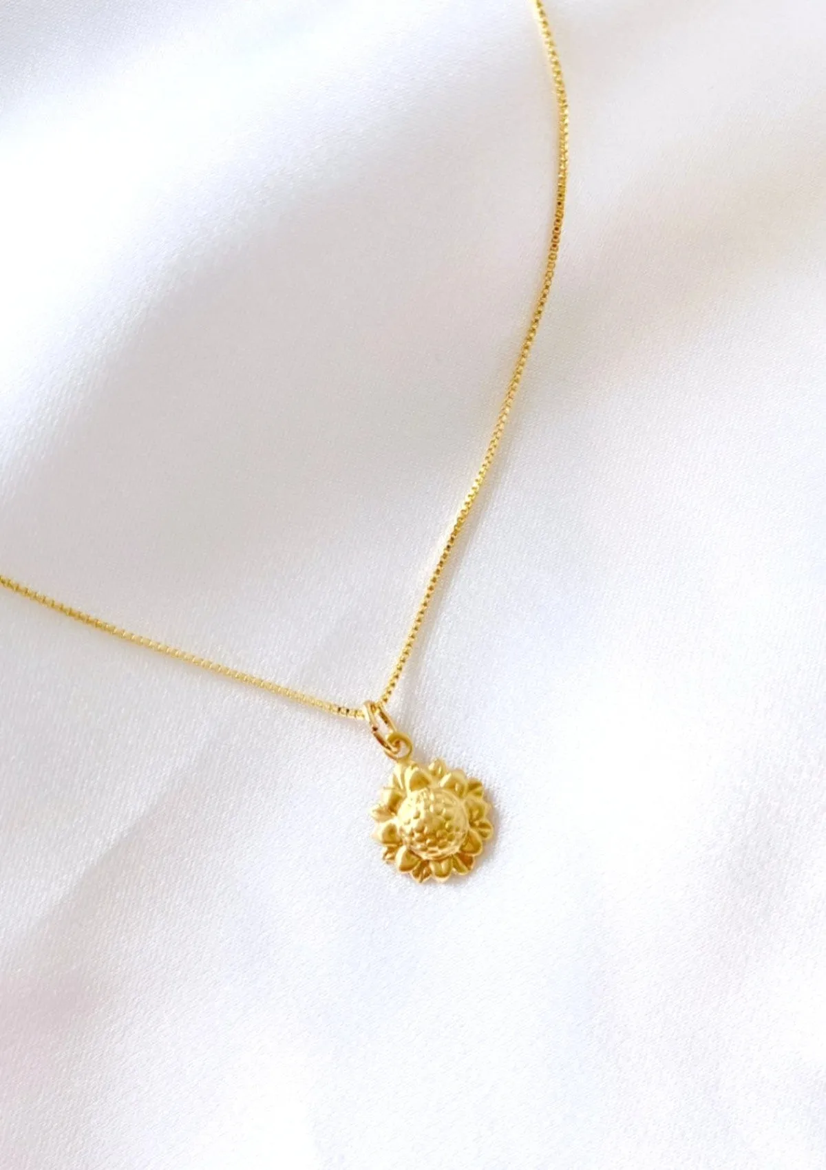 Sunflower Matching Set - Studs and Necklace