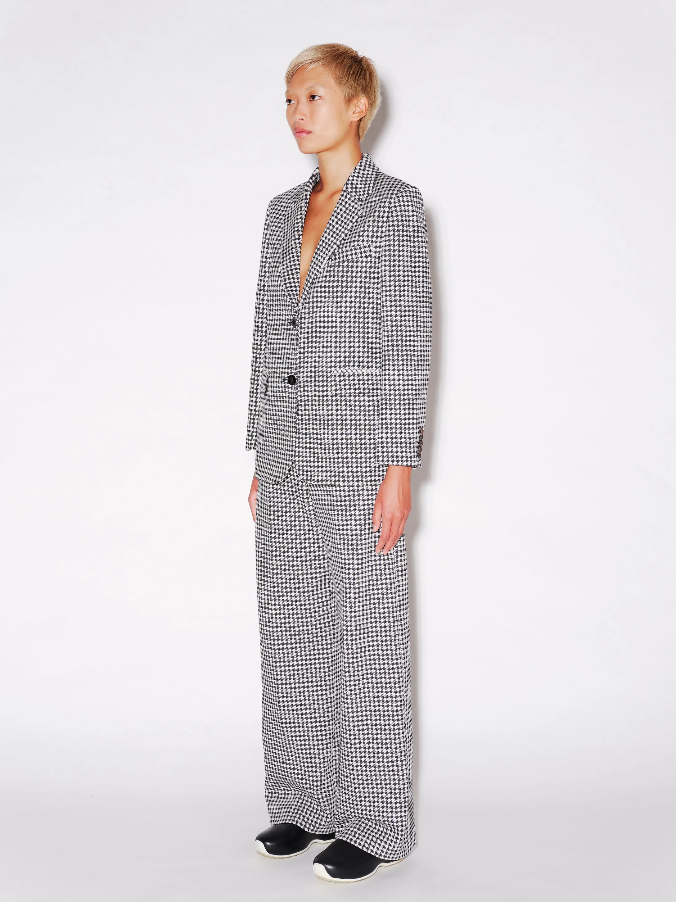 TAILORED BLAZER - GINGHAM