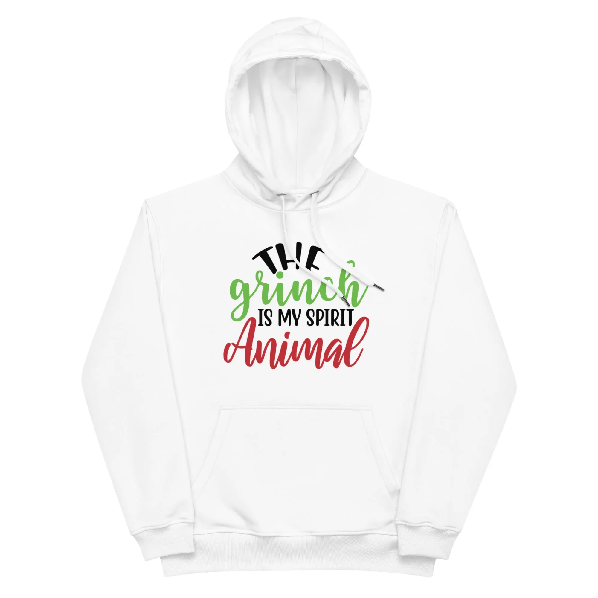 The Grinch Is My Spirit Animal Premium eco hoodie