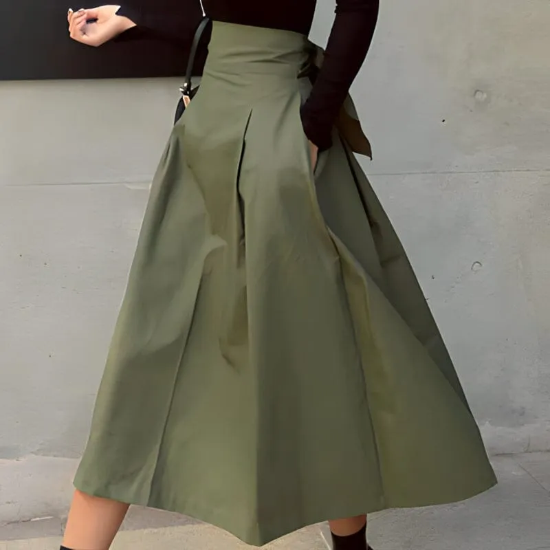 The Gwendolyn High Waist Long Skirt - Multiple Colors