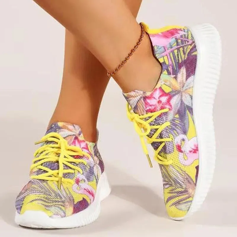 VILDE PRINT BREATHABLE SNEAKERS