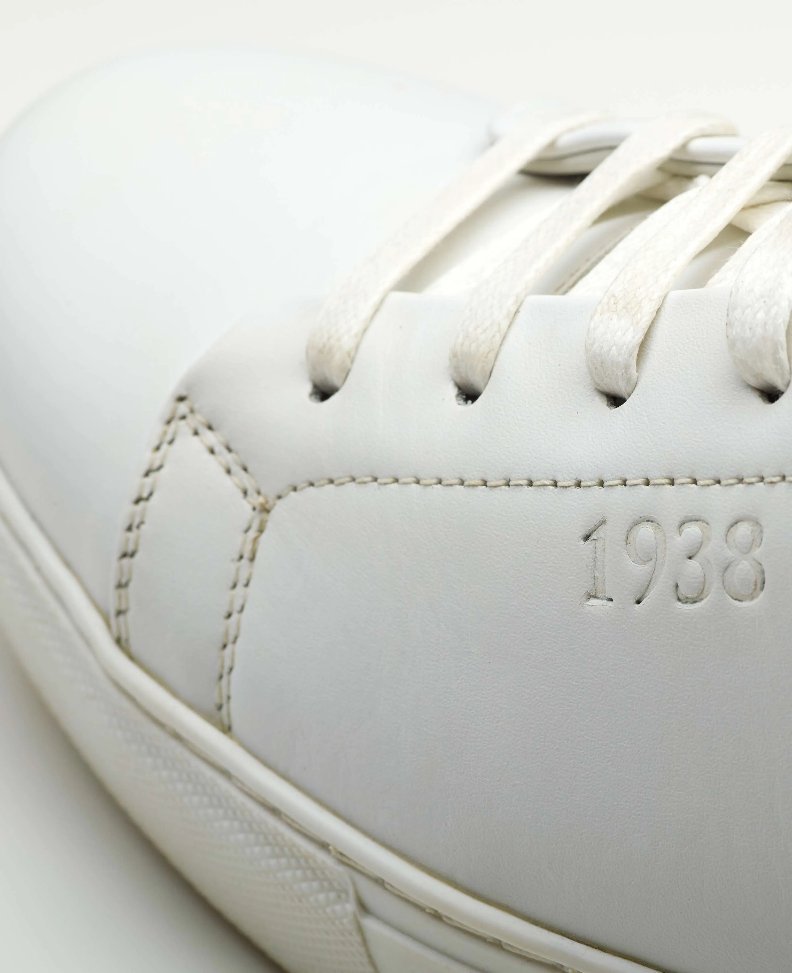 White Leather Trainers