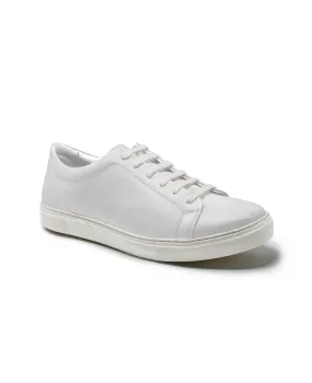 White Leather Trainers