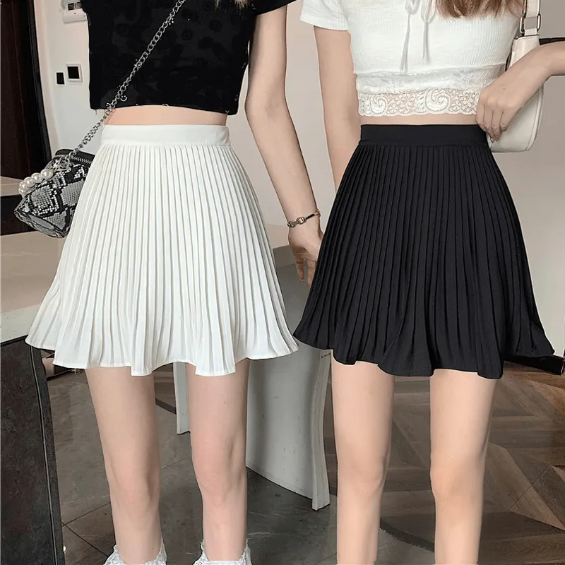 Women's Cute High-waisted Pleated Skirts