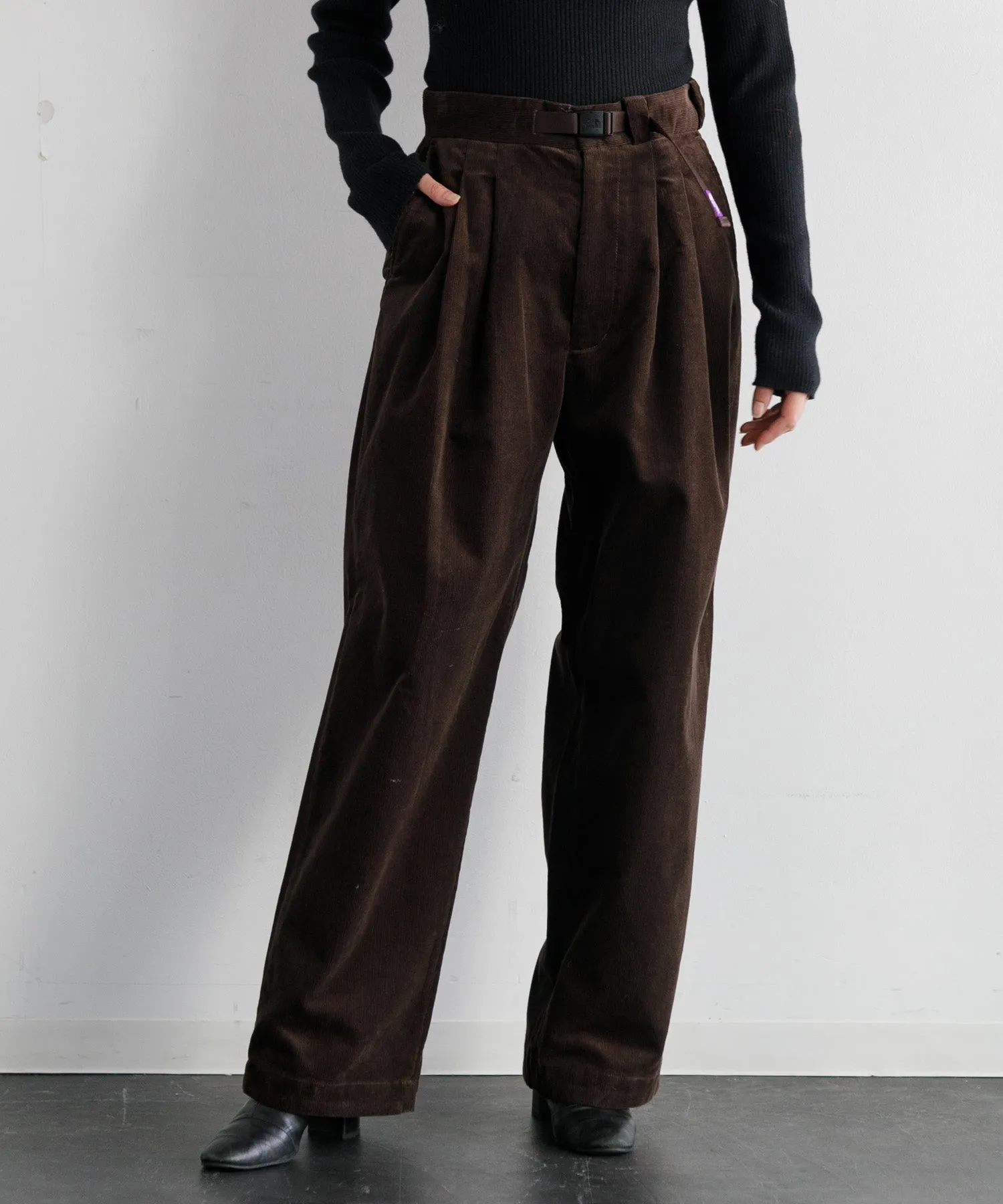 【WOMEN】THE NORTH FACE PURPLE LABEL Corduroy Field Tuck Pants