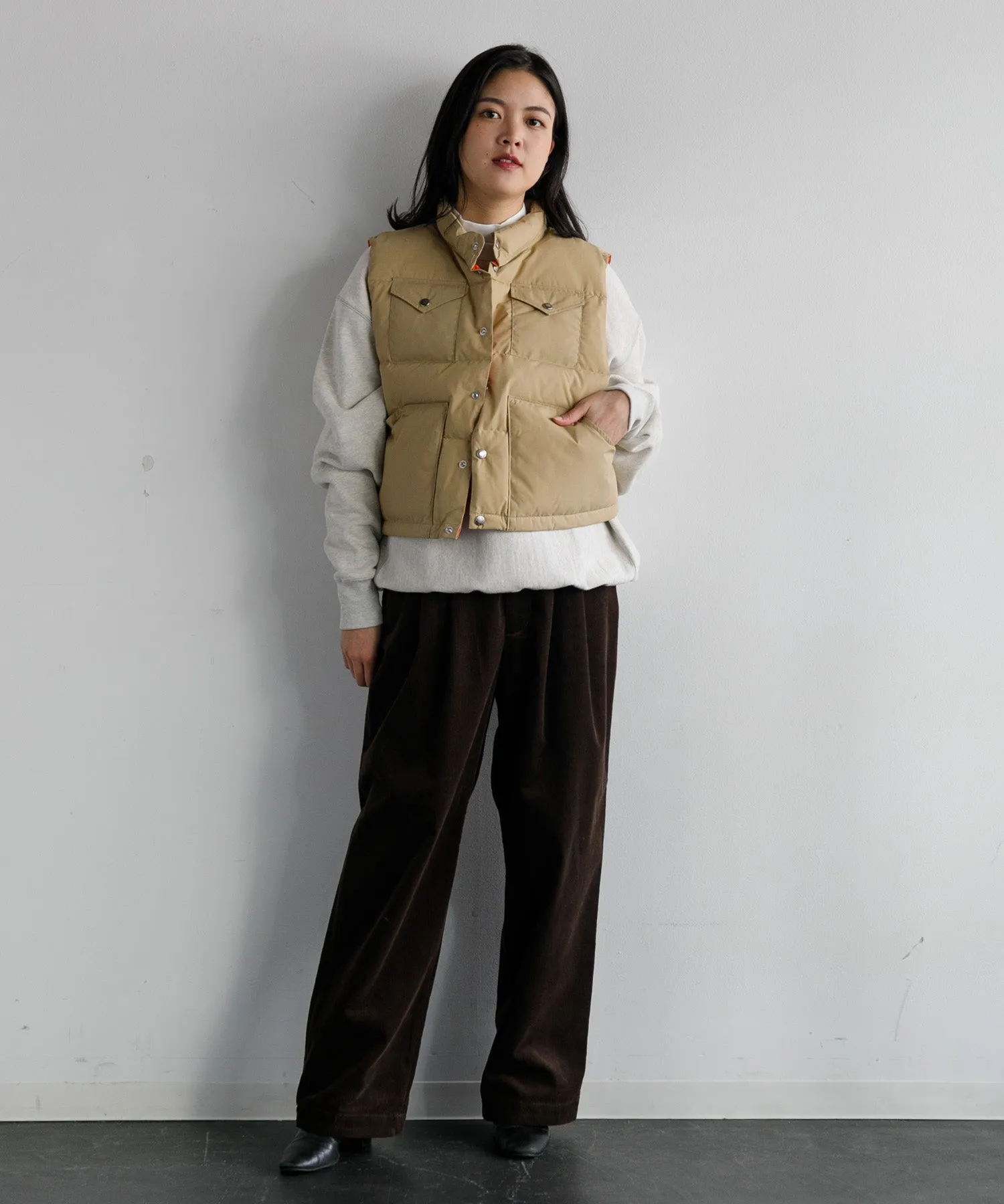 【WOMEN】THE NORTH FACE PURPLE LABEL Corduroy Field Tuck Pants