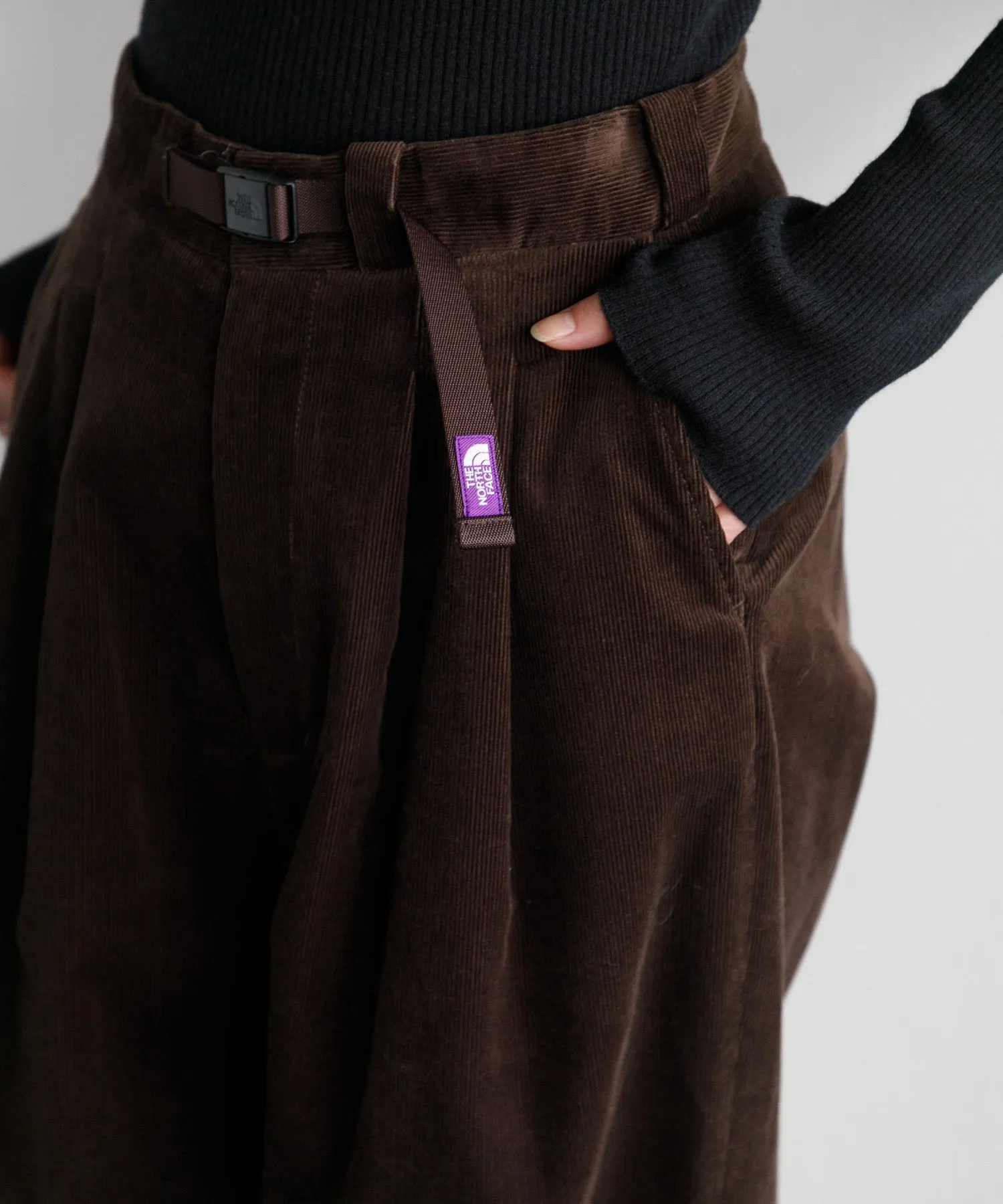 【WOMEN】THE NORTH FACE PURPLE LABEL Corduroy Field Tuck Pants